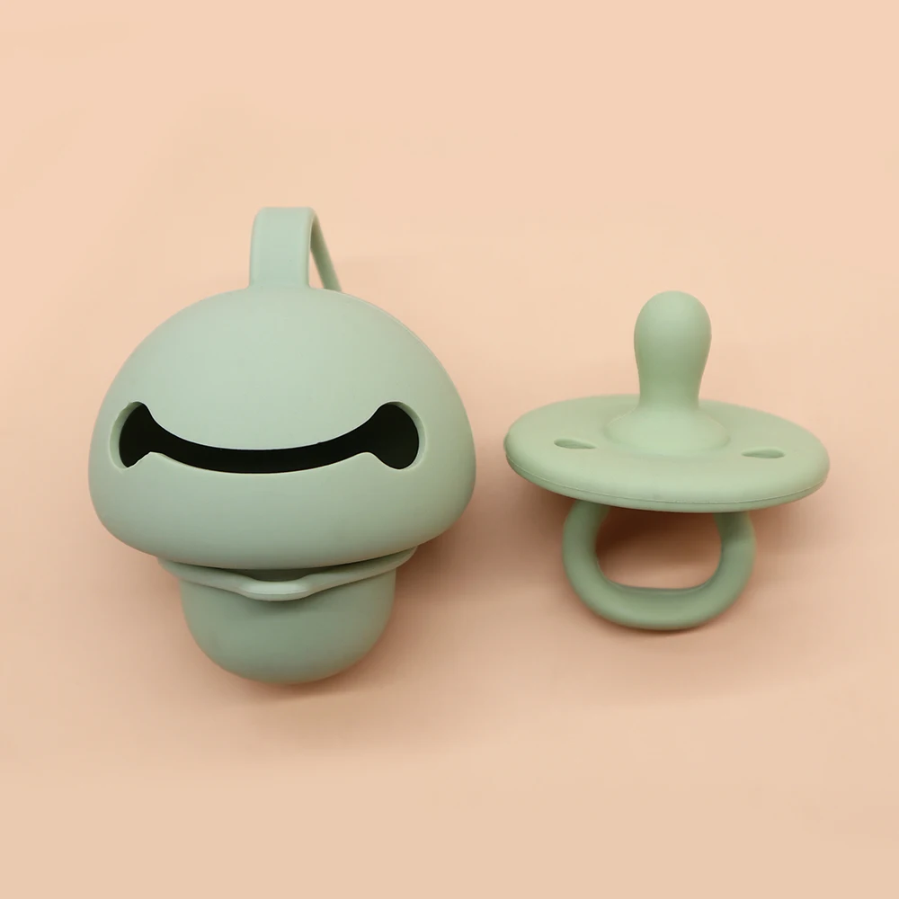 Manufacture Bulk Food Grade Soft Customized Silicone Baby Feeding Pacifier