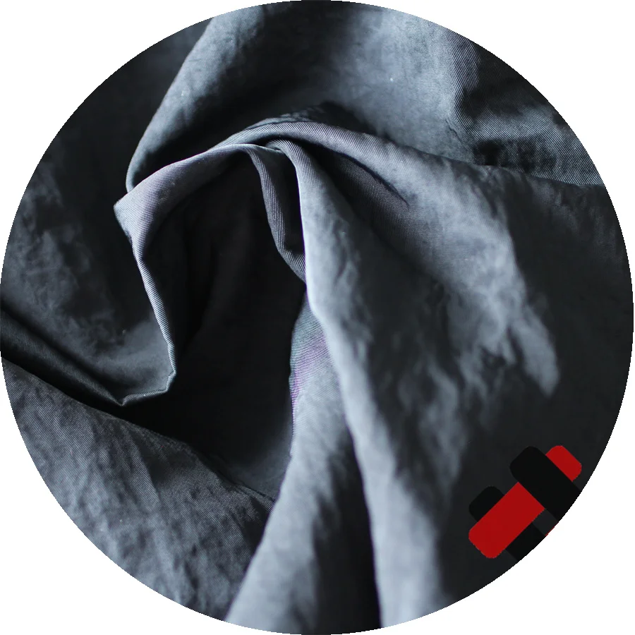heavy twill wrinkle nylon fabric for jacket