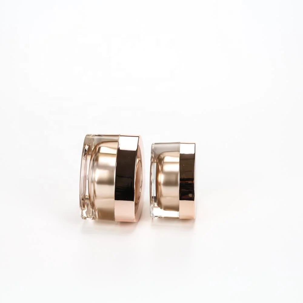 
15g 30g 50g cosmetic plastic triangle jars bestway screw acrylic frosted cream jar lip scrub container 