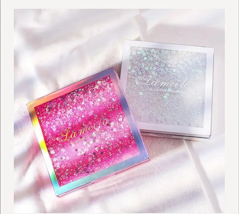 
12 Color New Private Label Professional Matte Makeup Eye Shadow Glitter High Quality Eyeshadow Makeup 
