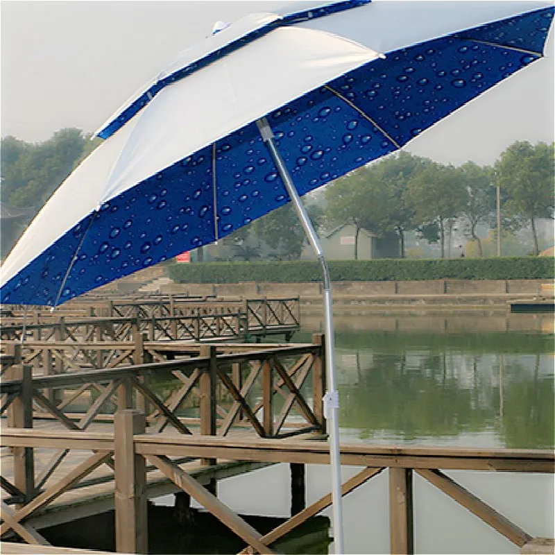 Wholesale Price Outdoor Camping Fishing Foldable Waterproof Rotatable Beach Umbrella
