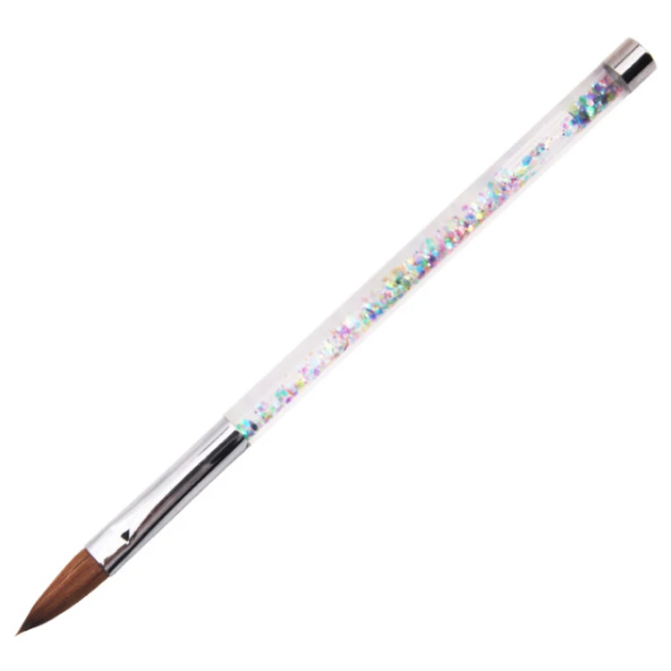 Юнья 2020 жидкость ручка хорошего качества, сектор лица вентилятор художественные Кисти Производитель ногтя колонковая кисть