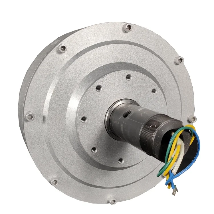 High efficiency 3000w 180RPM 380V Low RPM low torque permanent magnet alternator coreless maglev generator