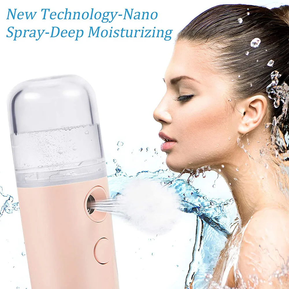 Manufacturer USB Rechargeable Moisturizing Facial Spray Portable Mini Face Nano Mist Spray
