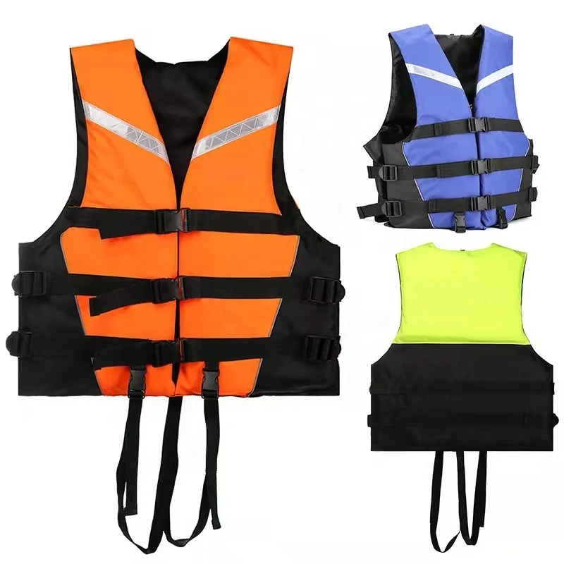 High quality marine grade kayak life jacket with reflect tapes for adult and kids