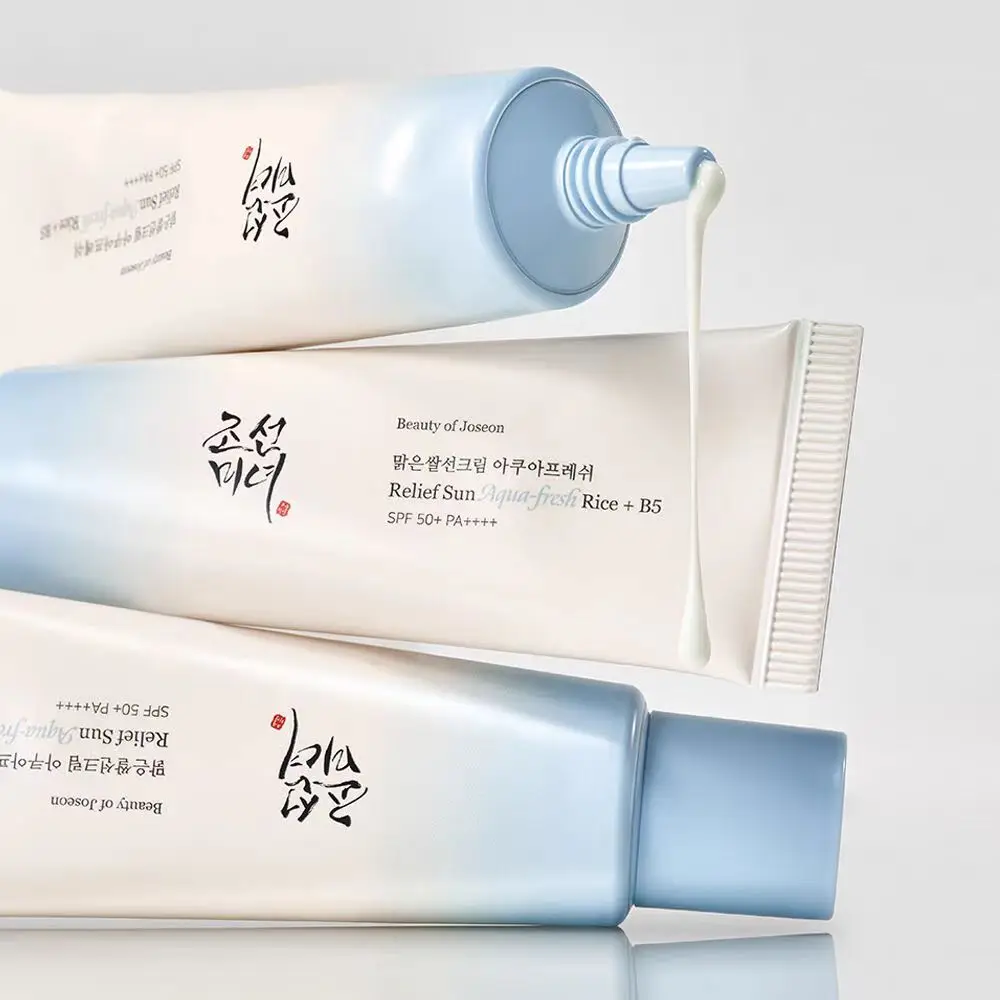 Korean Skin Care Hydrating Soothing Face Care Cream Sun Protection Beauty Products Skincare Rice Sunscreen