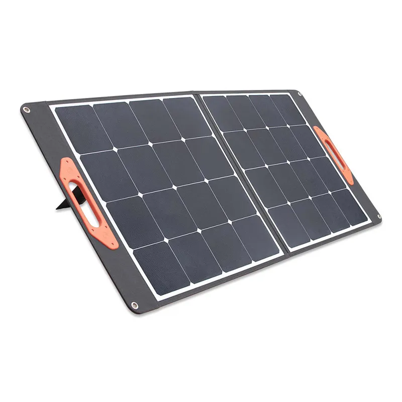  Водонепроницаемая ткань sunpower портативное складное Одеяло 100 Вт 110 160 складная солнечная