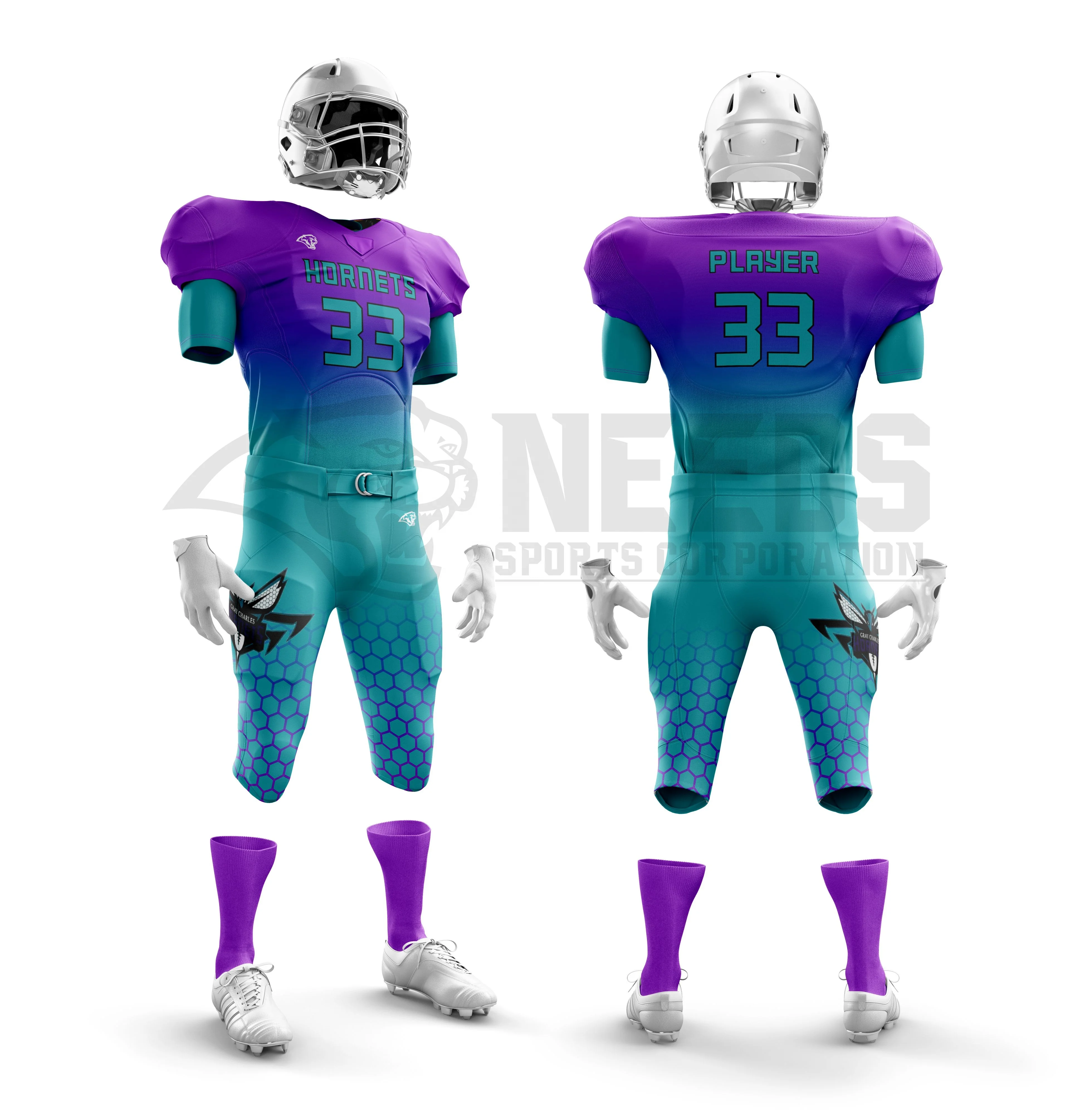 
Top quality American football uniform, Custom Football Pant, American Football Jersey 