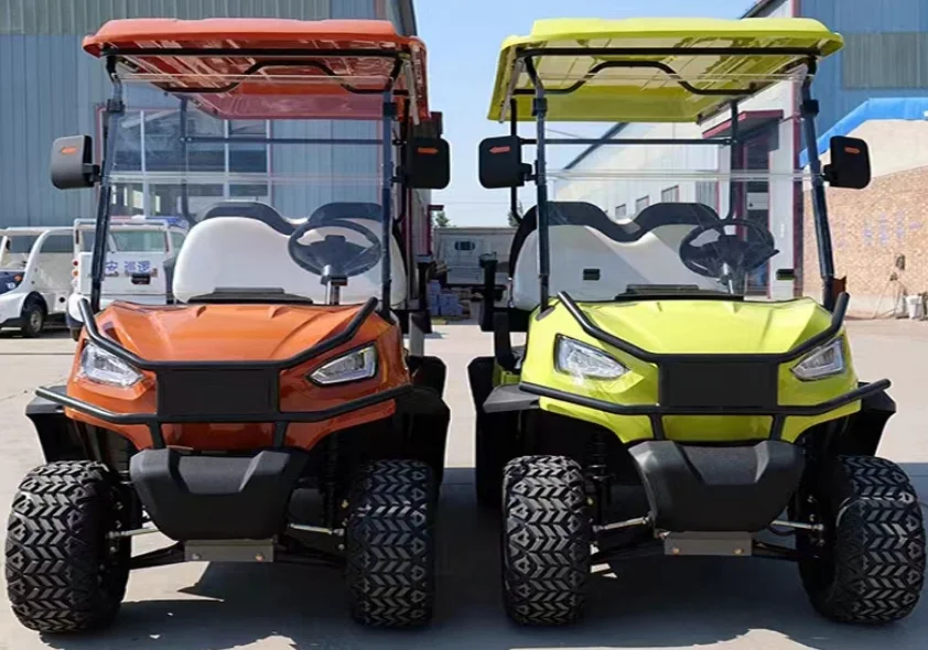 4 кВт 48V150AH 12-дюймовые внедорожные шины с электроприводом оптовая продажа гольф-кары