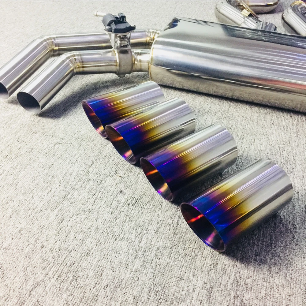 Exhaust Pipe for Audi S3 catback muffler 8V Titanium exhaust catback downpipe Mid Pipe Xpipe Front Pipe Muffler