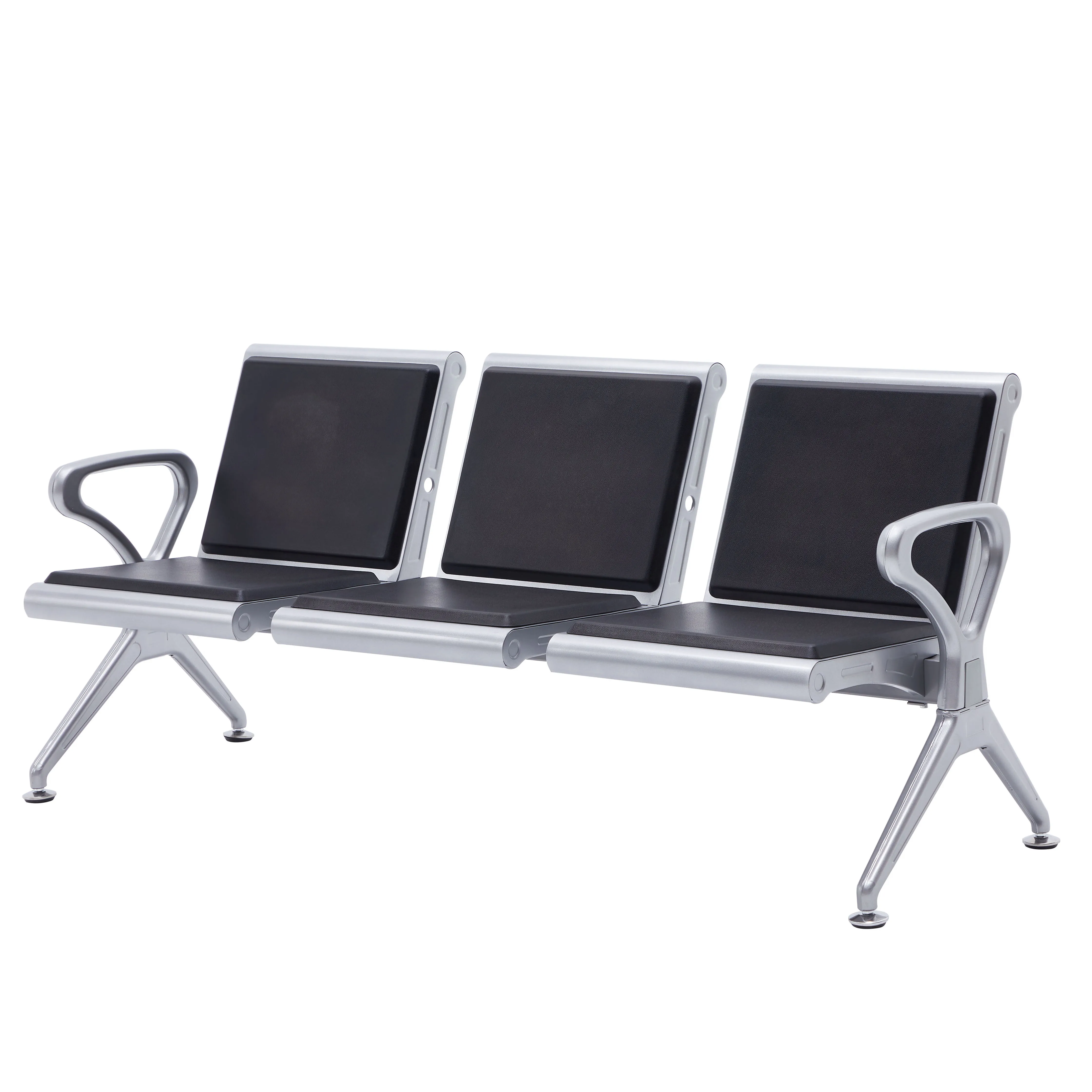 2/3/4 Seater Commercial Design Clinic Waiting Chairs For Hospital Bench Gang Chair Public Airport Waiting Chair