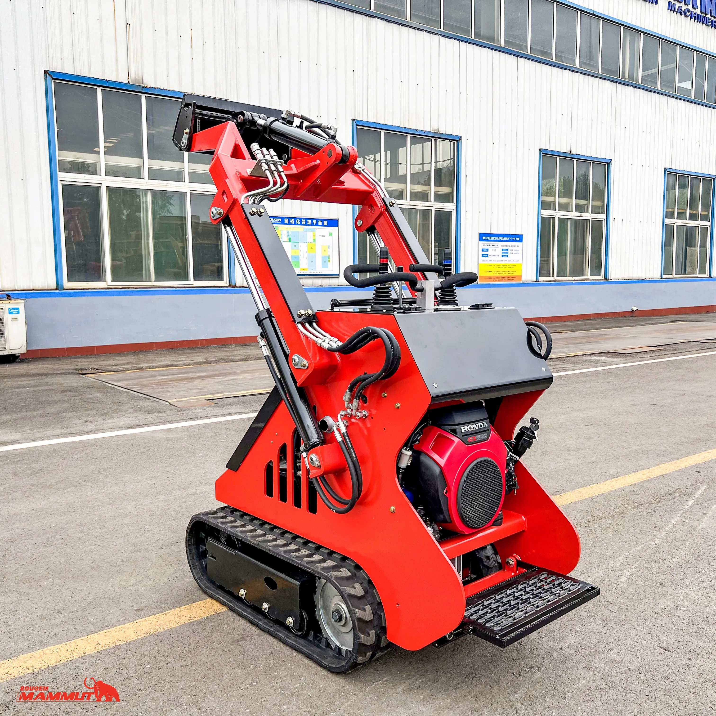 mammut Mini Skid Steer Loader KUBOTA Diesel Engine Small Crawler/Tracked/Wheeled Front Loaders With Bucket