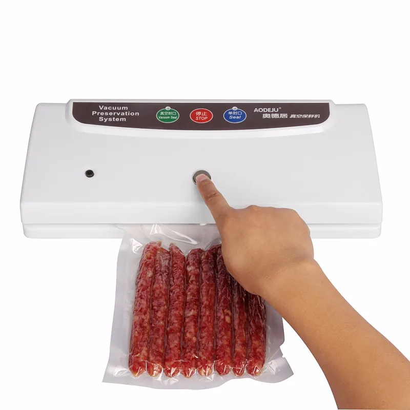 Промышленный автоматический вакуумный упаковщик, Бытовая Вакуумная упаковочная машина, пищевой вакуумный упаковщик