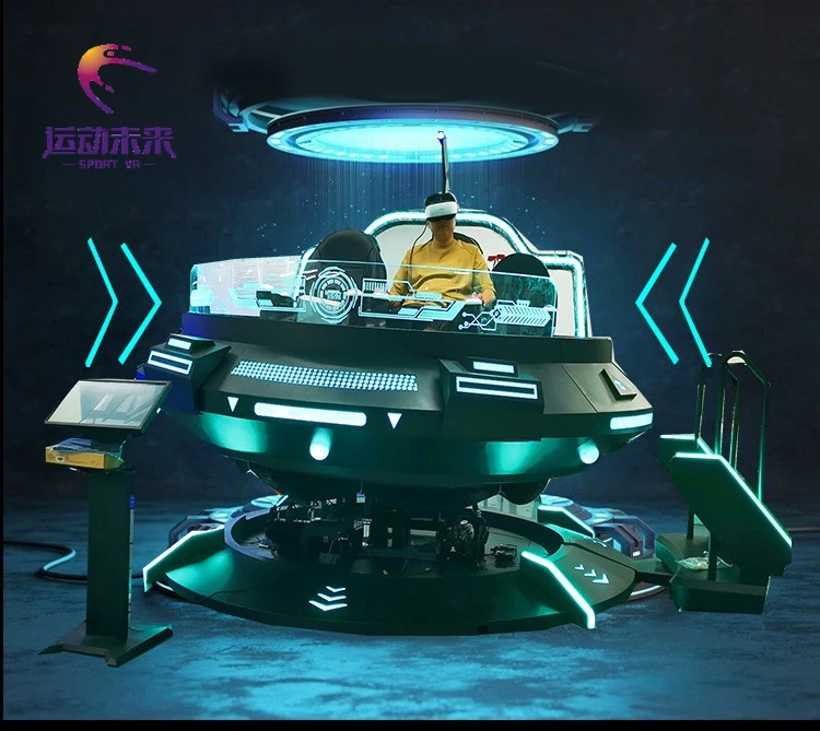 SportVR Виртуальная реальность Белый Мотоцикл симулятор Аркадный Игровой Автомат Vr 360 9D мотоцикл