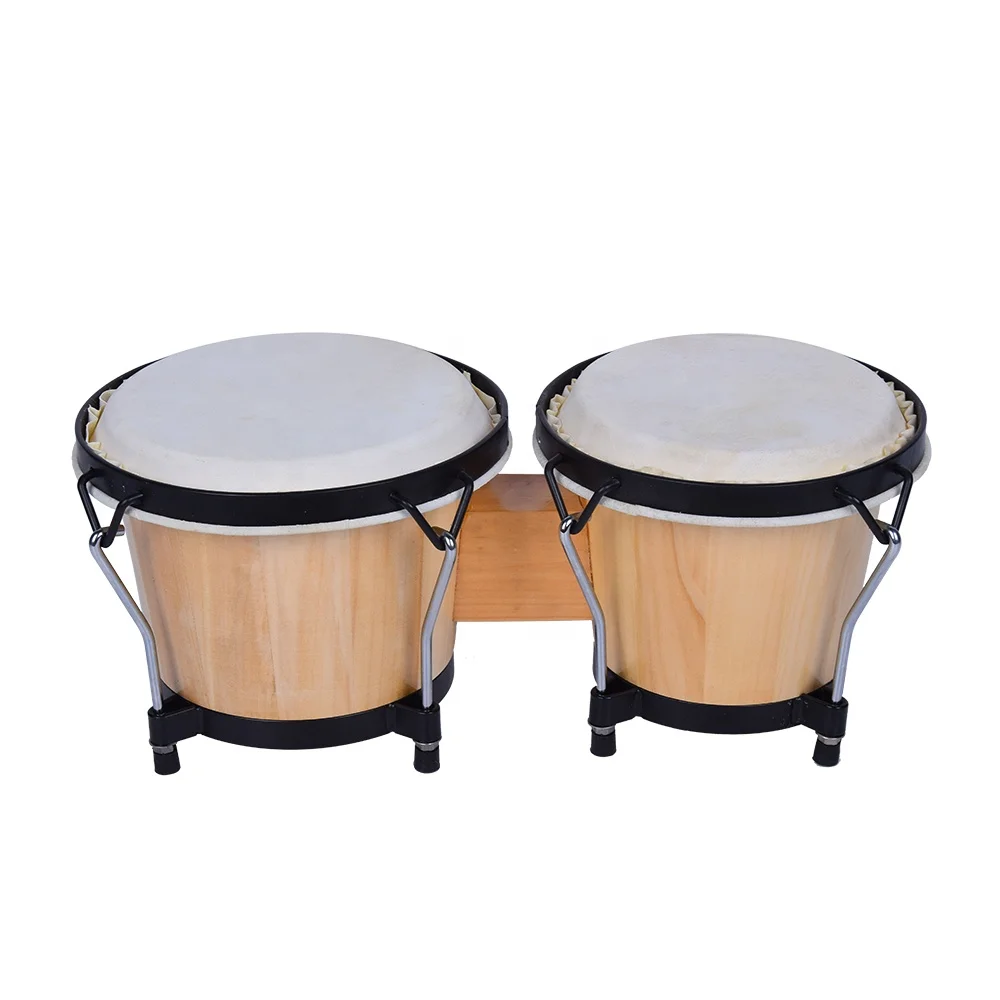 Factory Price BONGO Drum Wooden Color Optional High Quality BONGO For Sale