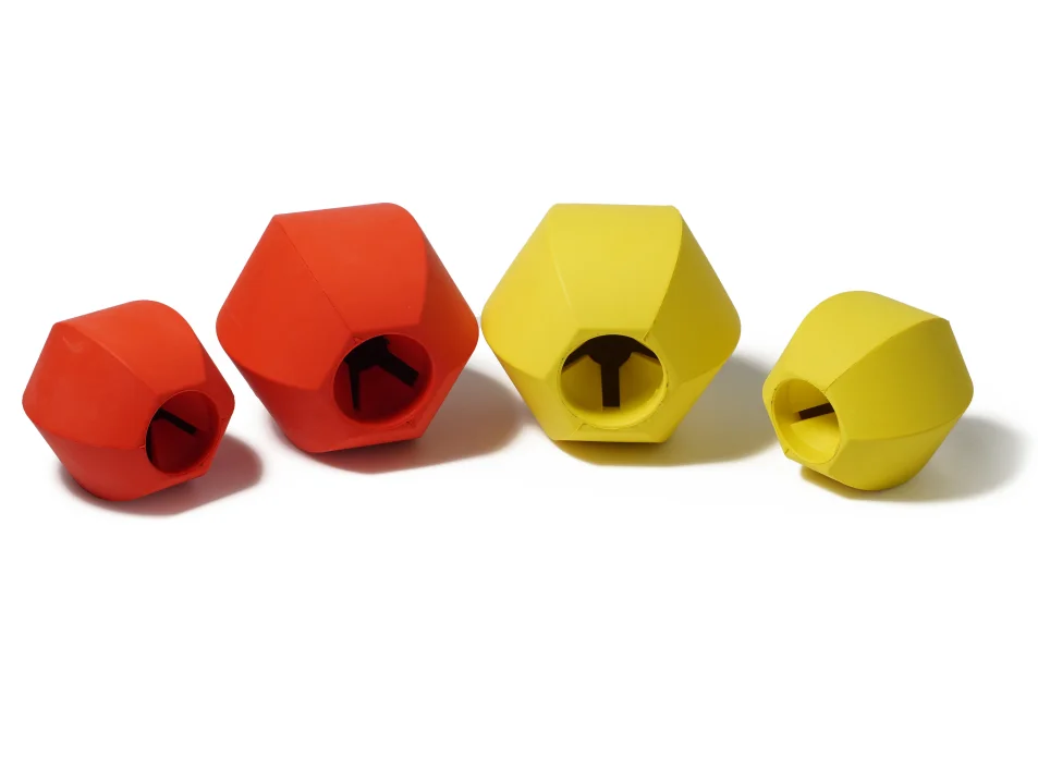 Vking High Quality Bite Resistant Rubber Dog Toy Feeder Ball Pet Product Ball Toy Treat