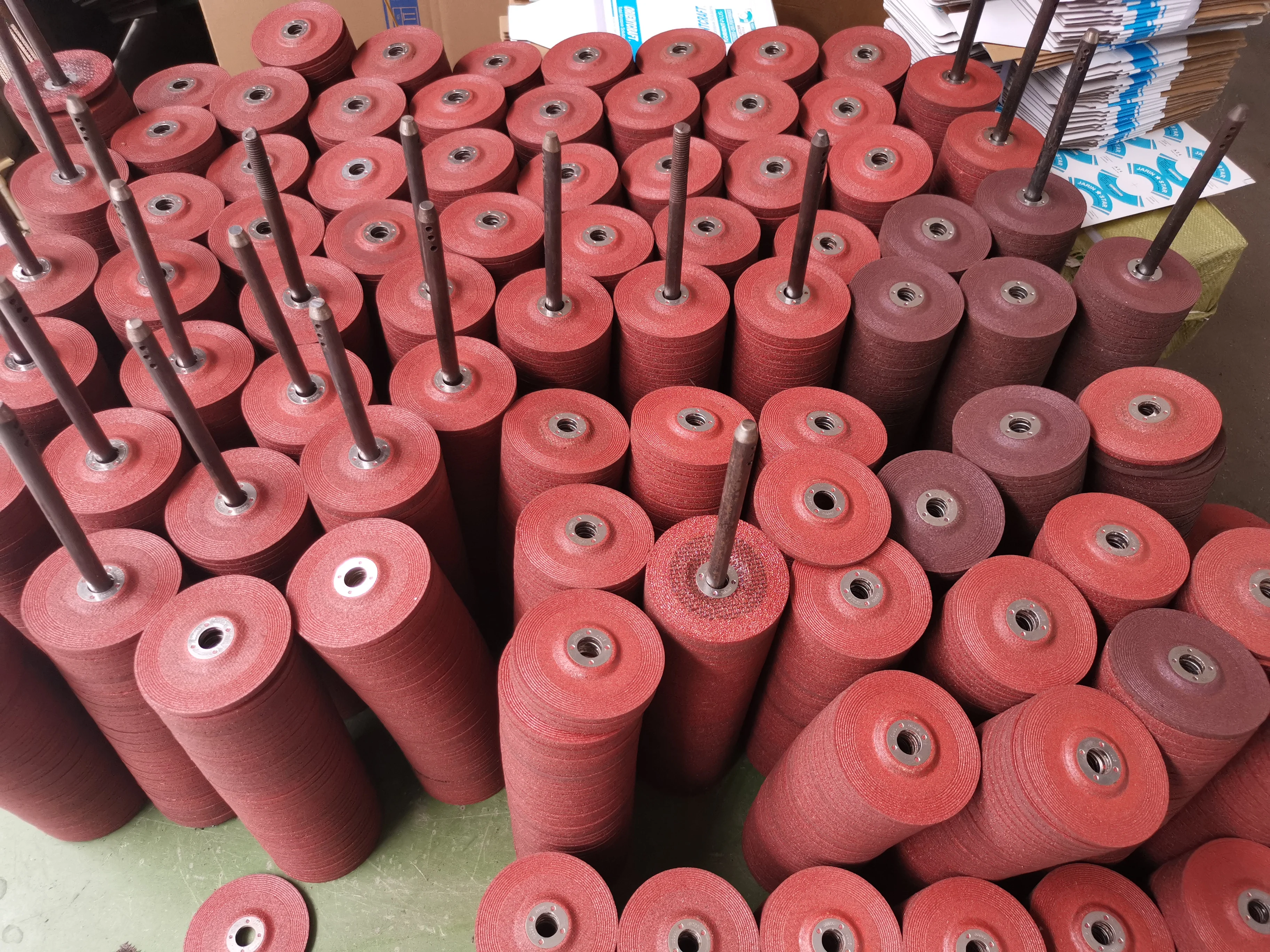 Super thin hard disk cutting and WA grinding wheel  100x 2.5x 16mm for metal and stone