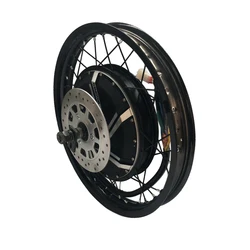 QS273 8000W 12000W 50H Electric Motorcycle Spoke Hub Motor V3 Type 200mm Drop Out