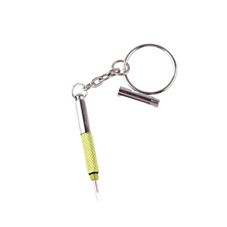 New Eyeglass Screwdriver 3 In1 Sunglass Watch Repair Kit With Keychain Portable Mini Screwdriver Hand Tools
