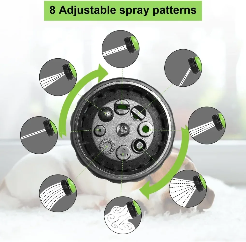 8 spray mode high pressure car wash water gun foam loaded high pressure water gun car wash supplies home car washer