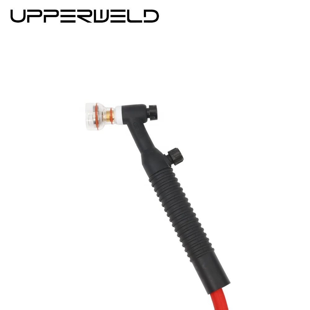250AMP Air Cooled  Red WP26FV Argon TIG welding Torch with Clear nozzle Kit