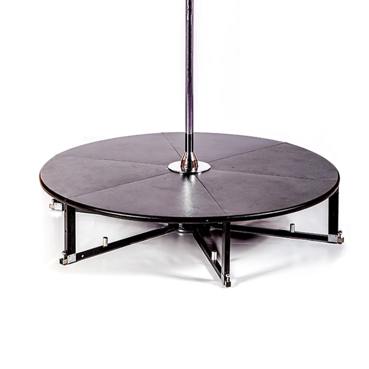 Spinning Static Aerial Lollipop Dance Pole Stage