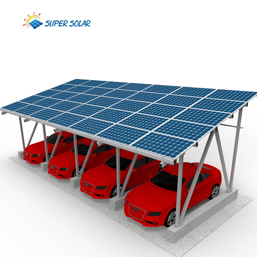 Панель Kosten Solarcarport Carport Pv монтажная конструкция стальная Солнечная
