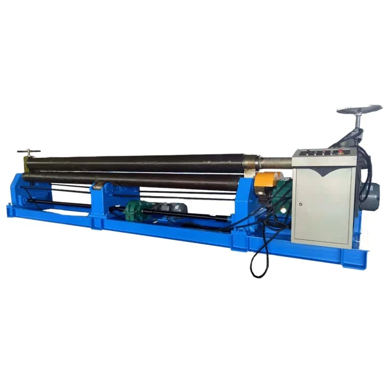 Longsheng W11-10X3200 роликовая листогибочная машина трех роликовая листопрокатного машины 3 рулонов Гибка листового металла машины