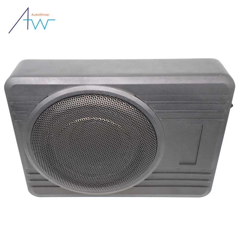 professional high performance digital designs audio 8 inch power pro car slim under seat active car subwoofer speaker