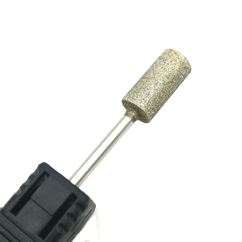 Алмазная дрель для ногтей HYTOOS, роторный Фрезерный резак, фрезы для маникюра, принадлежности для электрической дрели для ногтей, инструменты для ногтей