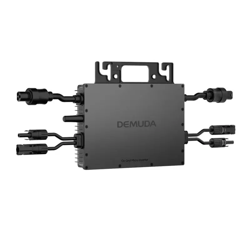 Waterproof IP65 IP67 Dc-Ac 800W 800 Watt 1000W Smart PV Mppt On Grid Tie Micro Inverter Solar Panel System With WIFI APP