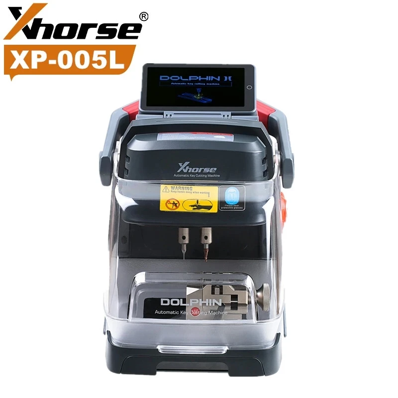 2021 новые Xhorse Дельфин II XP-005L XP005 Автоматический Портативный копировально-фрезерный станок для обработки замочных ключей с регулируемым экраном и встроенный аккумулятор