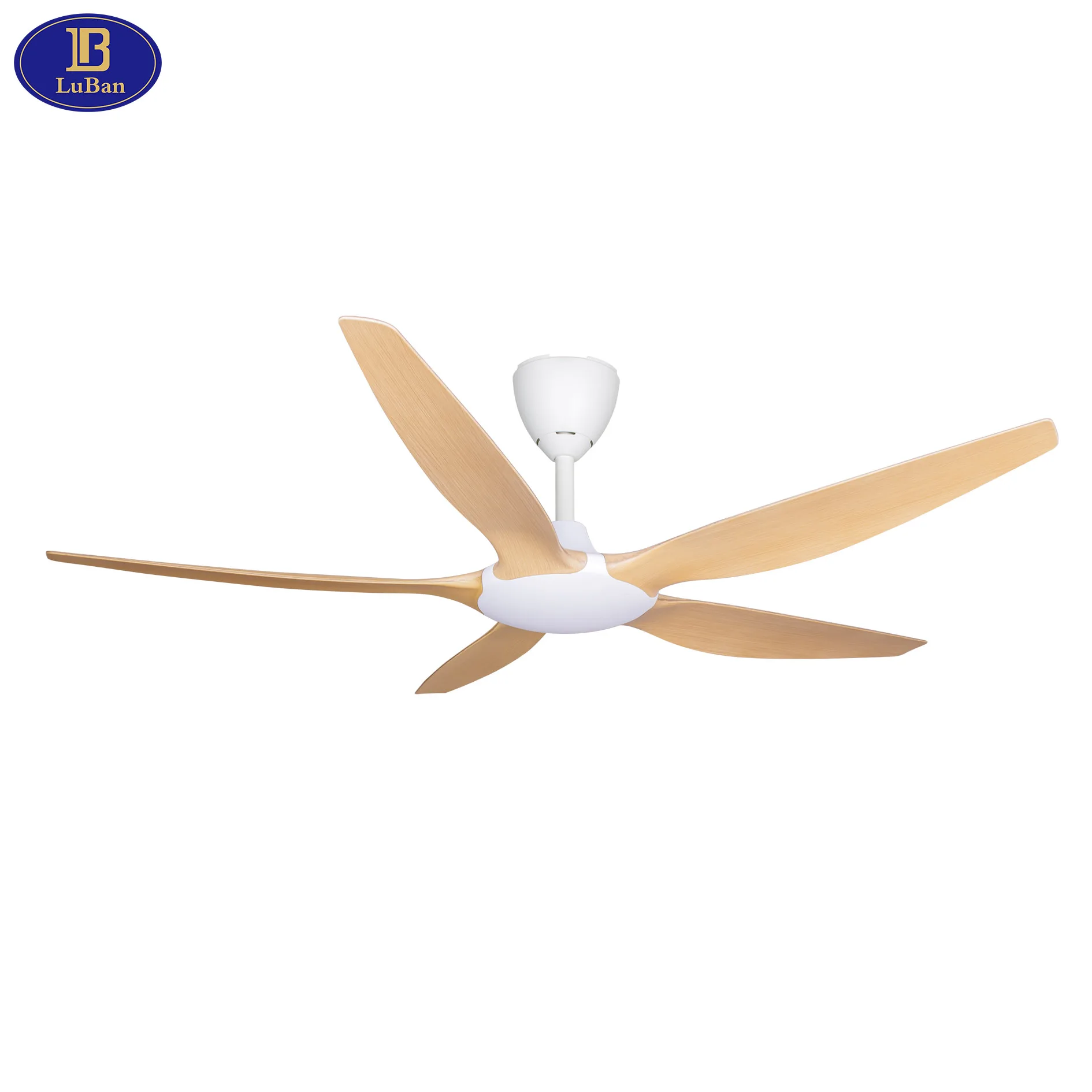 AX60 5B/56 inch Ceiling Fan with Remote Control, 5 ABS Blades, Noiseless Reversible DC Motor, 5-speed
