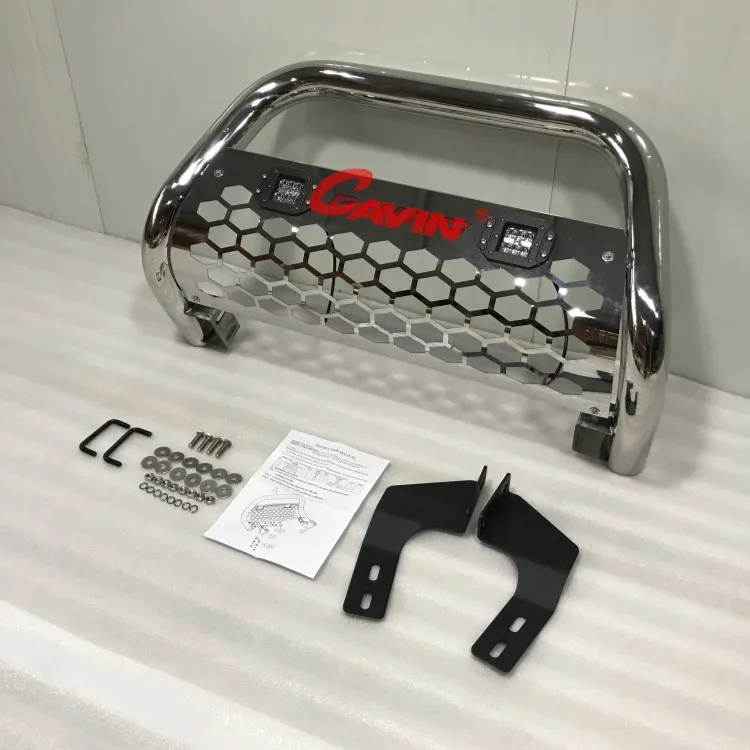 Universal Car Accessories Latest Design Steel Bull Bar Grille Guard For 4x4 Pick Up Truck Toyota Hilux