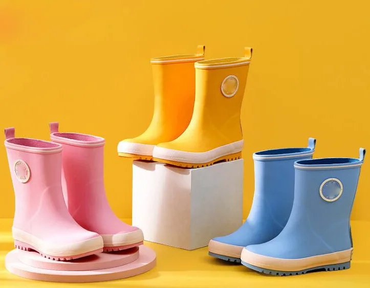 2020 детская непромокаемая обувь Водонепроницаемость фермы на талии; Оптовая продажа; Калоши; Резиновые сапоги