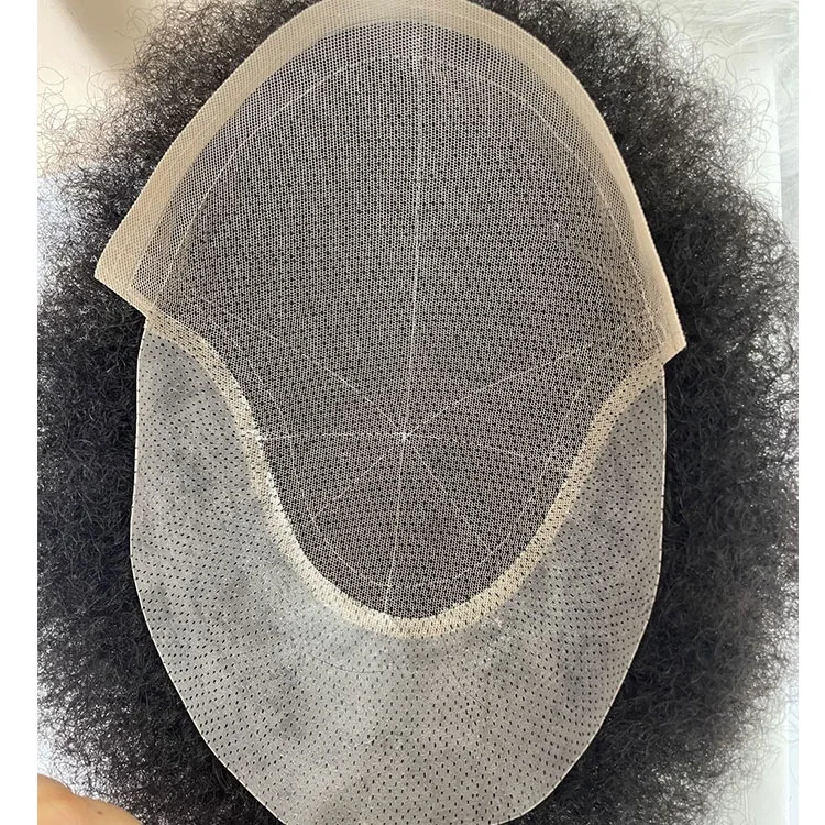 afro toupee for black men french lace men toupee man hair wig natural toupee