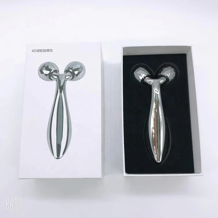 New Product Arrival 3D Roller Thin Face metal Massager face lifting beauty equipment for home use