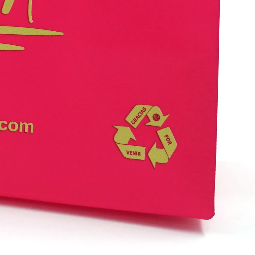 non woven bag grocery shiny  non woven bag  zipper non-woven bag