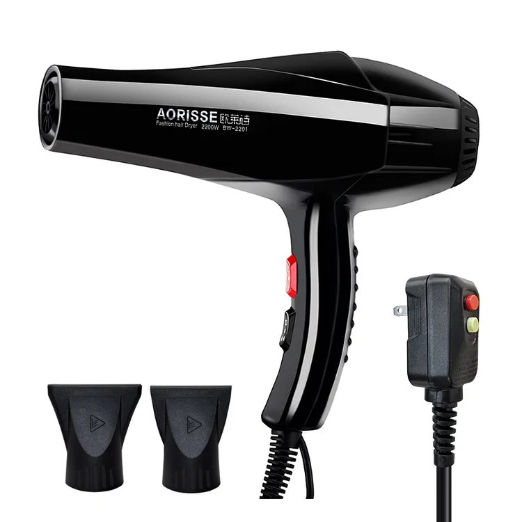 New Large Power Salon Equipment 2200w high speed Home Used Professional Hair Dryer