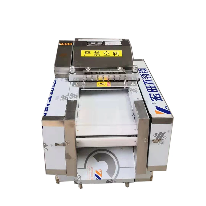 Commerical Frozen Chicken Cube Cutter / Big Meat Dice Cutting Machine / Fish Dicing