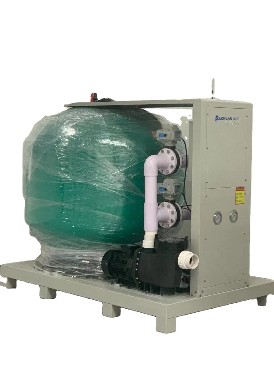 The latest swimming pool water treatment equipment is simple to install a pool filter that does not occupy space