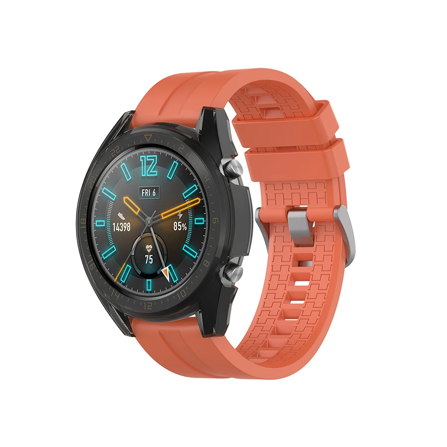 42/46mm Soft TPU Silicone Protective watch Case For Huawei Watch Gt2 Protector Bumper cover For Huawei TPU Protection Watch Case