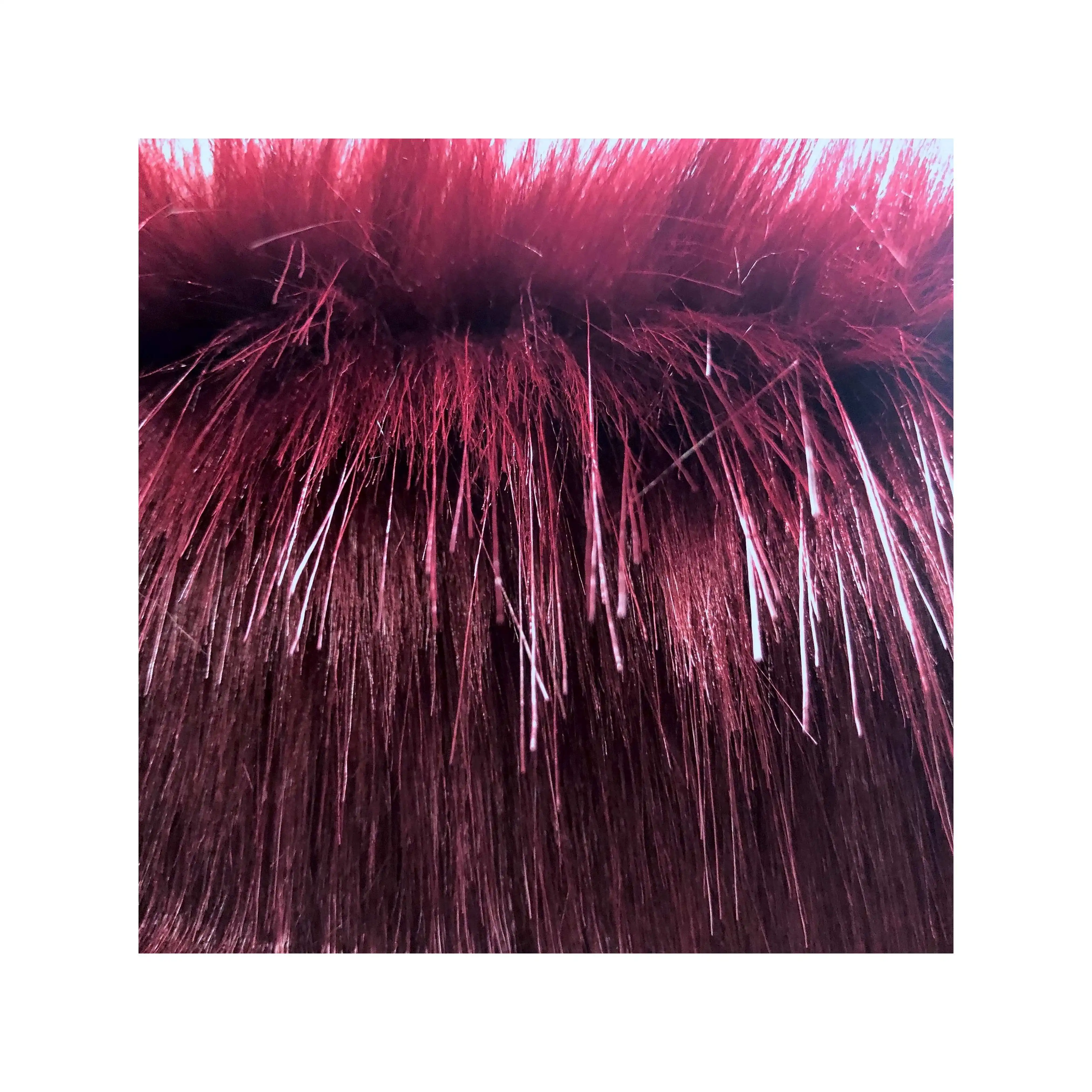 Hot Product High Quality Fabric Direct Selling Mink Fur Long Hair Plush Imitation For Coat