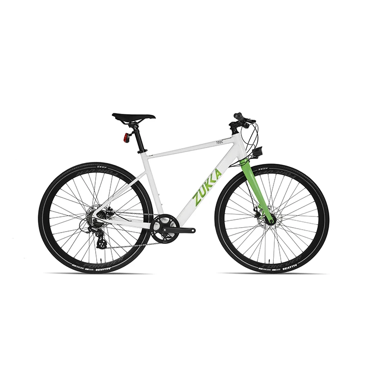 700C Electric Road Bike With 36V250W Motor And Straight Handlebar