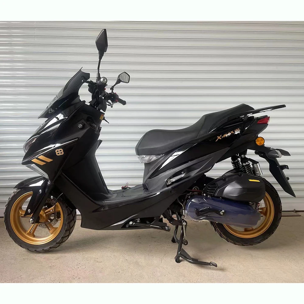 Factory Direct Sales of Cheap 50cc Gasoline Motorcycles Petrol Scooters CDI Ignition Adult Size 80cc 150cc Models Available