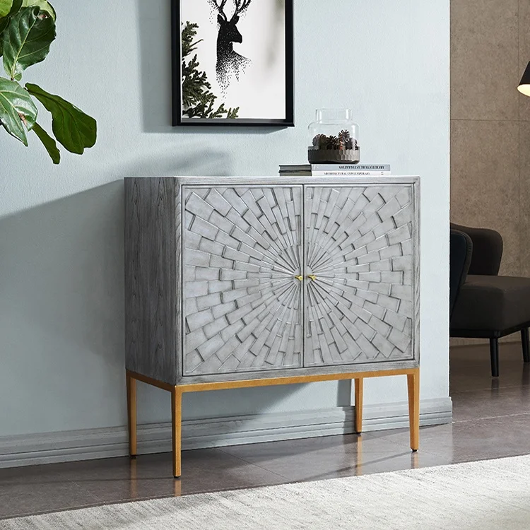 living room cabinets chest of 2 doors apartment cabinet design from foshan furniture factory