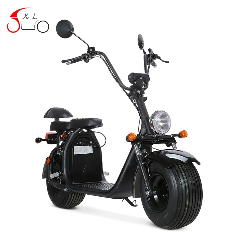 Wholesale Brushless Rechargeable Battery Golf Citycoco with EEC Two-wheel Scooter 60V 1001-2000W 30-50km/h Unisex(ae    )***