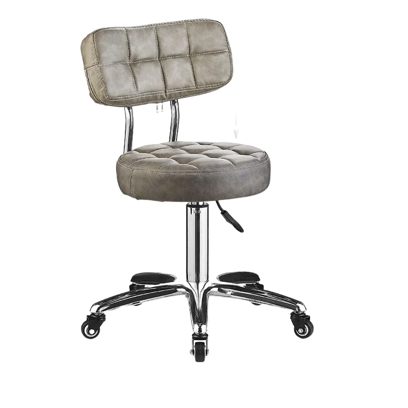 Wholesale Salon Furniture Modern saddle Rolling Beauty Salon Stool Adjustable Barber Chair For Medical Massage Salon Kitchen