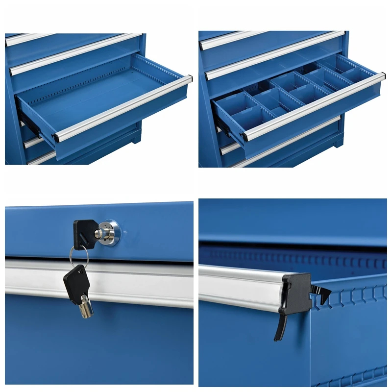 Economical Custom Design movable drawer cabinet steel Mobile Pedestal Drawers Cabinet-3