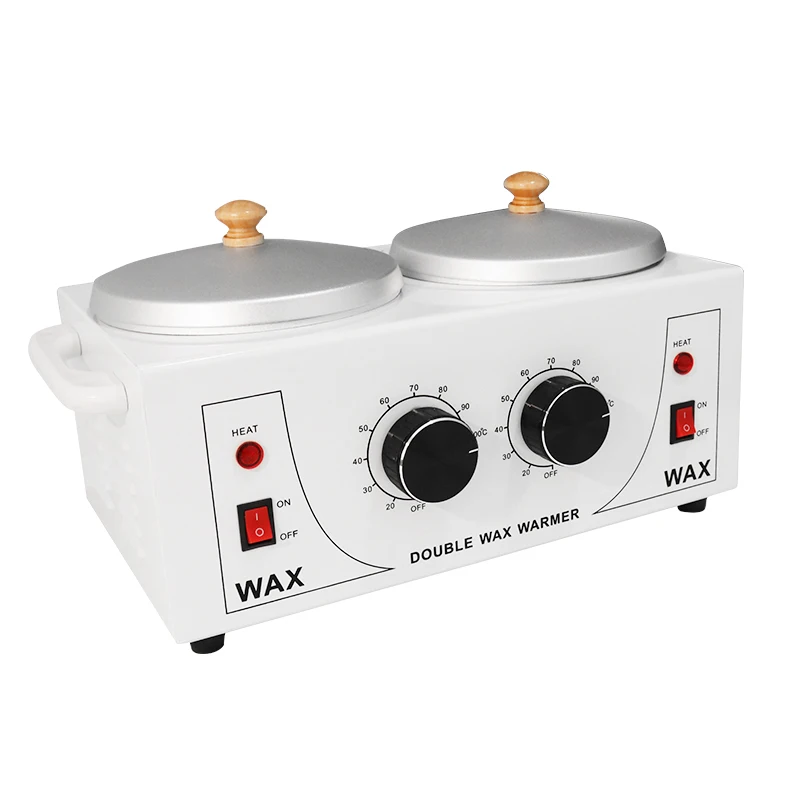 New Multifunctional Beauty Hair Removal Salon Double Wax Pot constant temperature Wax Warmer FL-13